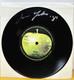 John Lennon Imagine 45 Record Signed By Yoko Ono 1981 Vintage Autograph Beatles