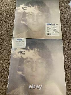 John Lennon Imagine 50th ltd ed white vinyl Preorder + Clear 2 lp 2018 beatles