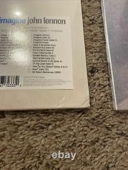 John Lennon Imagine 50th ltd ed white vinyl Preorder + Clear 2 lp 2018 beatles