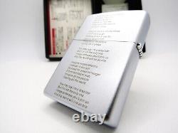 John Lennon Imagine Double Sides Zippo 2005 MIB Rare Beatles