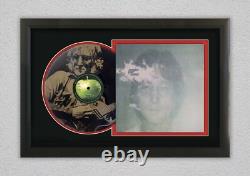 John Lennon Imagine Limited Edition Laser Etched Black Vinyl Display