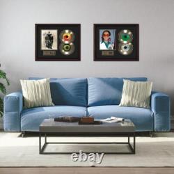 John Lennon Imagine Limited Edition Laser Etched Black Vinyl Display