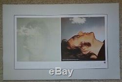 John Lennon Imagine Numbered Limited Lithograph/Poster Plate Signed Beatles