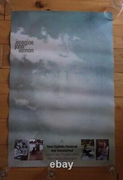 John Lennon Imagine Original Record Company Promo Poster Ultra Rare