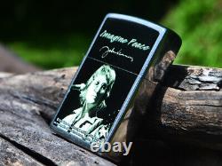 John Lennon Imagine Peace Zippo Lighter The Beatles European Bob Gruen