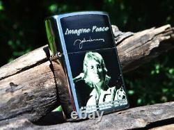 John Lennon Imagine Peace Zippo Lighter The Beatles European Bob Gruen