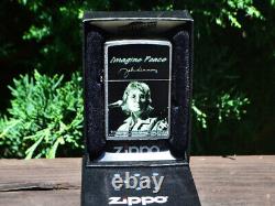 John Lennon Imagine Peace Zippo Lighter The Beatles European Bob Gruen