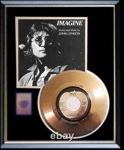 John Lennon Imagine Rare Gold Record 45 RPM Non Riaa Award Rare