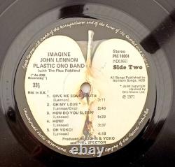 John Lennon Imagine Sensational Nmint Early Uk Press + Inner Poster & Card