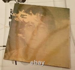 John Lennon Imagine Sensational Nmint Early Uk Press + Inner Poster & Card