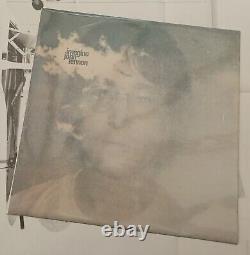 John Lennon Imagine Superb Uk Matt Press + Inner Poster & Card Pinched Spine