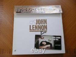 John Lennon Interview With Cd Laser Disc Box The Beatles