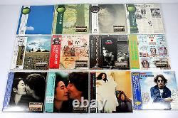 John Lennon Japan Mini Lp Cd, Lot Of 12 Albums, Original, Rare/ The Beatles