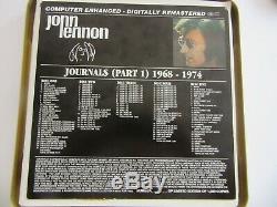 John Lennon Journals part one 1968 -1974-5CD 24 ct Gold -Box Set-Beatles