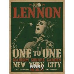 John Lennon Last Concert Final Performance 1972 Concert Ticket 8/30/72 Msg Psa 4