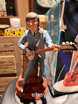 John Lennon Liquor Decanter Music Vintage 1981 Alpha Industries With Original Box