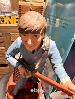 John Lennon Liquor Decanter Music Vintage 1981 Alpha Industries With Original Box