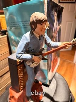 John Lennon Liquor Decanter Music Vintage 1981 Alpha Industries With Original Box