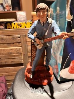 John Lennon Liquor Decanter Music Vintage 1981 Alpha Industries With Original Box