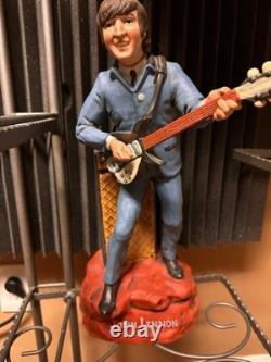 John Lennon Liquor Decanter Music Vintage 1981 Alpha Industries With Original Box