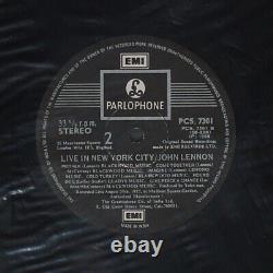 John Lennon Live In N. Y. C. LP record, Made in INDIA HARD TO FIND