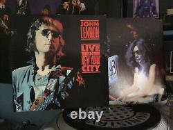 John Lennon Live In New York City 1st Original UK Pressing Vinyl LP Beatles EX