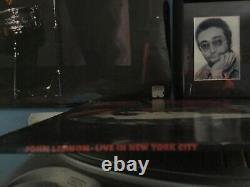 John Lennon Live In New York City 1st Original UK Pressing Vinyl LP Beatles EX