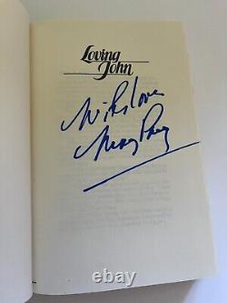 John Lennon MAY PANG-SIGNED- LOVING JOHN The Untold Story -HB BEATLES YOKO