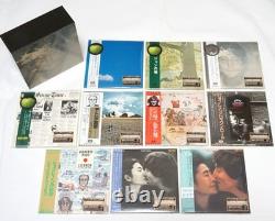 John Lennon Mini LP CD 10 Titles'6984 Set + Promo Box Paper Sleeve Obi Japan