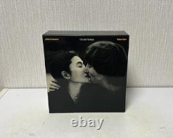 John Lennon Mini LP CD 10 Titles'6984 Set + Promo Box Paper Sleeve Obi Japan
