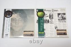 John Lennon Mini LP CD 10 Titles'6984 Set + Promo Box Paper Sleeve Obi Japan