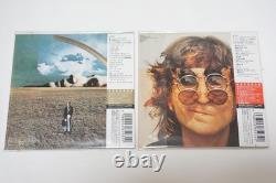 John Lennon Mini LP CD 10 Titles'6984 Set + Promo Box Paper Sleeve Obi Japan