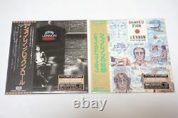 John Lennon Mini LP CD 10 Titles'6984 Set + Promo Box Paper Sleeve Obi Japan