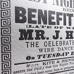 John Lennon Mr. Kite Poster Letterpress Print #914 by Peter Dean @ Kite