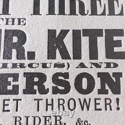 John Lennon Mr. Kite Poster Letterpress Print #914 by Peter Dean @ Kite