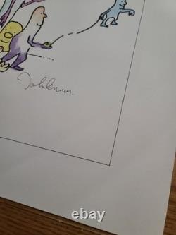 John Lennon Original Art Print Poster COME TOGETHER The Beatles