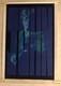 John Lennon Original Vintage Poster Blacklight The Beatles Pin-Up Marsh 1990