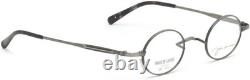 John Lennon Oval Eyeglasses Frame JL-1123-4 ATsilver Titanium 40? 24-145 withCase