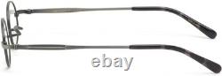John Lennon Oval Eyeglasses Frame JL-1123-4 ATsilver Titanium 40? 24-145 withCase