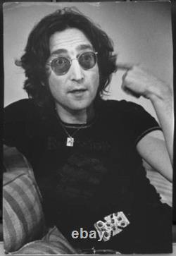 John Lennon Owned, Worn, belt Buckle (photos) & Signed Note. The Beatles