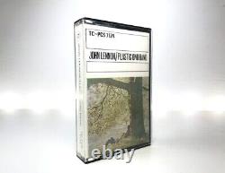 John Lennon PLASTIC ONO BAND Cassette UK 1ST ISSUE 1970 GREEN PAPER LABELS