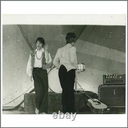 John Lennon & Paul McCartney 1967 Hello, Goodbye Filming Vintage Photograph (UK)