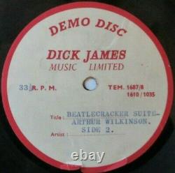 John Lennon Paul McCartney Dick James Demo Promo Acetate Beatles Cracker Suite