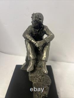 John Lennon Pewter Statue 1366 Of 2000Worldwide Pewter Beatles Statue