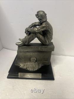 John Lennon Pewter Statue 1366 Of 2000Worldwide Pewter Beatles Statue
