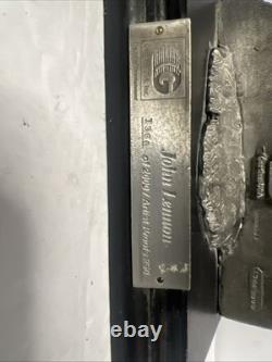 John Lennon Pewter Statue 1366 Of 2000Worldwide Pewter Beatles Statue