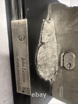 John Lennon Pewter Statue 1366 Of 2000Worldwide Pewter Beatles Statue