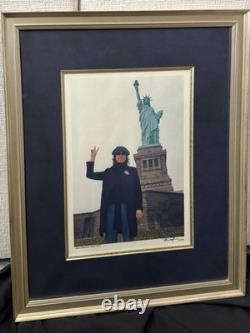 John Lennon Photo Statue Of Liberty Post Beatles 1974 Photograph By Bob Gruen