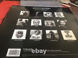John Lennon Photographic Calendar Lot Pyramid Signatures
