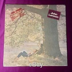 John Lennon Plastic Ono Band Sealed Album Rare Red Hype Sticker The Beatles